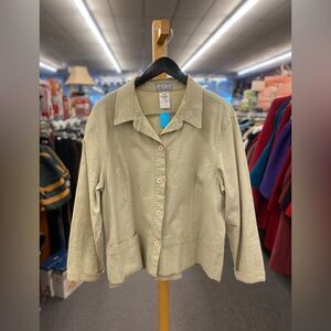FDJ Sz.16 Tan Casual Jacket